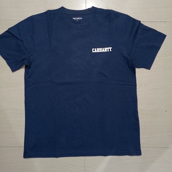 CARHARTT MENS SHORT SLEEVE UNIVERSITY SCRIPT T-SHIRT - Picture 3 of 11
